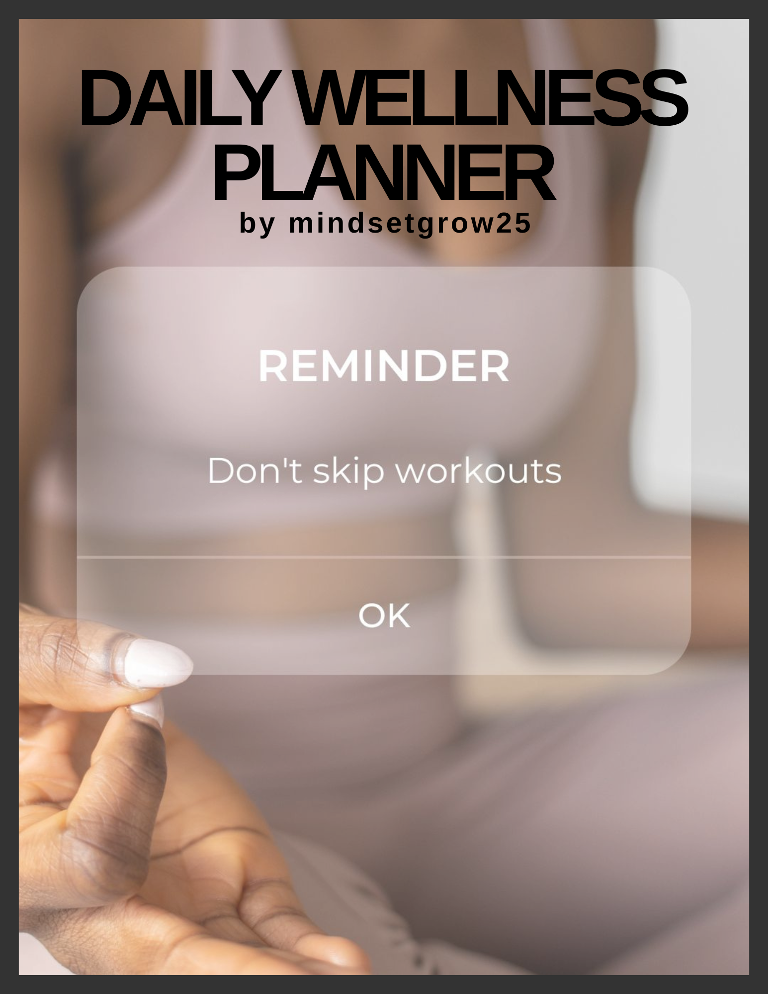 DAILY WELLNESS PLANNER